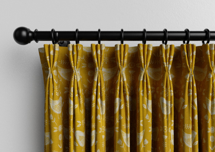 Narvik, Ochre - Made to Measure Curtains - Image 11